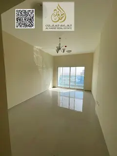 Two-bedroom apartment with a living room for resale, installments remaining, Gulf Tower, Al-Amirah a