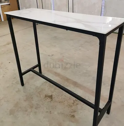 Marble bar table L120cm W40cm H105cm