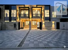 Villa for sale in Ajman, Al Helio area, including registration fees. It consists of 5 master bedroom