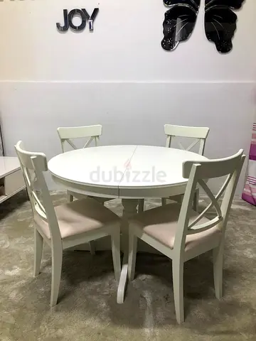 IKEA ROSENTORP Table with 4 chairs