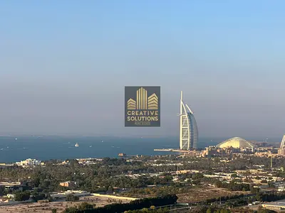 1 month free - studio - Burj Al Arab -Sea View - Furnished | Lavender Gardens Suites