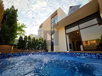 Luxury 4BR + Maid | Private Jacuzzi & Poolside Cinema | Brand New | Vacant