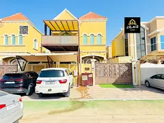 Villa for sale in Al Muwaihat area, Ajman, steps away from the school complex and the Saudi German H