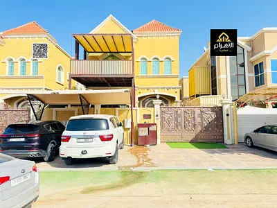 فيلا للبيع في منطقه المويهات عجمان علي بعد خطوات من مجمع المدارس والسعودي الالماني مع الكهرباء والماء والمكيفات جاهزة للسكن تملك حر لجميع الجنسيات