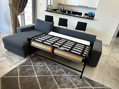 IKEA vimle L Shape Sofa Bed Dark Gray excellent condition