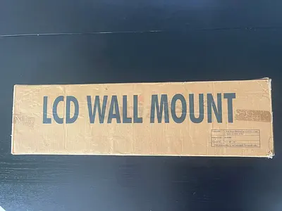 LCD TV Wall Mount | Unused in Box | Fits 37 40 46 | 25 AED