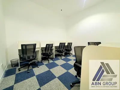 FLEXI DESK | SHARED OFFICES | AED 10,000/- Yearly | Linked with Mall and Metro