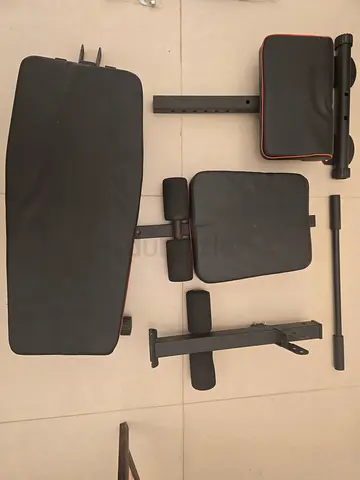 Adjustable Home Workout Bench and Full set of Cast Iron Dumbbell Set