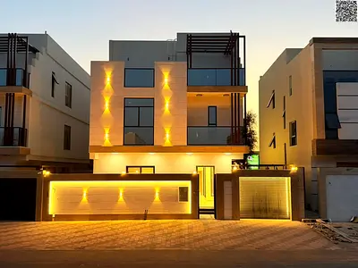 Own your dream villa in the heart of Ajman, next to all services, including water, electricity, and air conditioning.