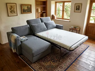 IKEA vimle L Shape Sofa Bed Dark Gray Excellent Condition