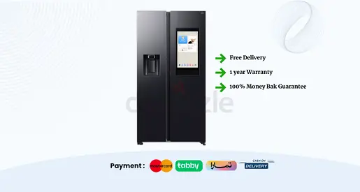 Samsung TV Refrigerator 615L Ice-maker with Warranty