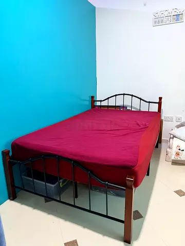 BED WITH MATTRESS  120X200 SIZE