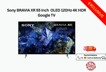 Sony BRAVIA 55 Inch OLED 120Hz 4K HDR Google TV 55A75L-FREE DELIVERY-WARRANTY