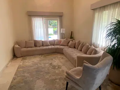 Chattel more Corner Sofa Beige Good Condition