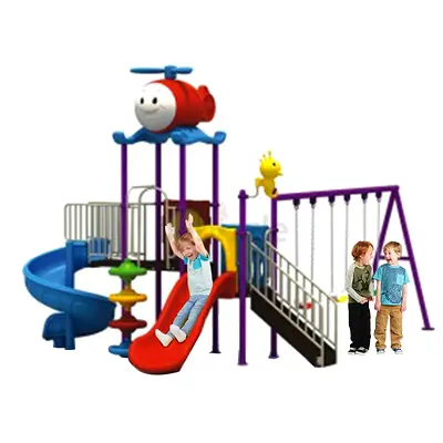 Megastar Tom Monorail Playground: Double Slides, Swings, and Motor Skills Adventure Playset Set