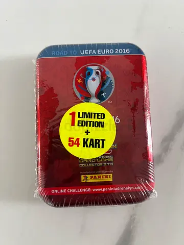 Panini Road to UEFA Euro 2016 Limited Edition Sealed Collectors Tin with 55 cards