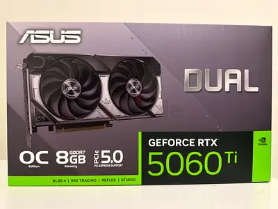ASUS Dual GeForce RTX 5060 Ti 8GB OC (Brand New Box; unopened)