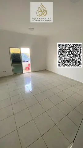 غرفه وصاله مع حمام مع بلكونه اطلاله ممتازه ومفتوحه وعاليه مع خزانه بالحائط مساحه كبيره جدا وممتازه موقع متميز بالراشديه 3 شارع المرور القديم قريبه من