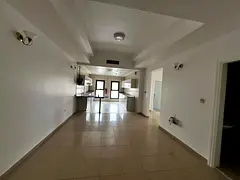 Two bedrooms and a spacious living room with free air conditioning.