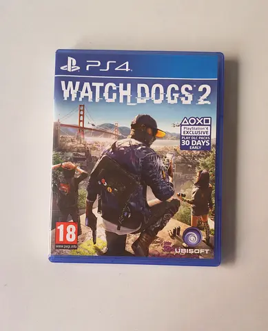Watch Dogs 2 (PS4) – Complete Case, Good Condition