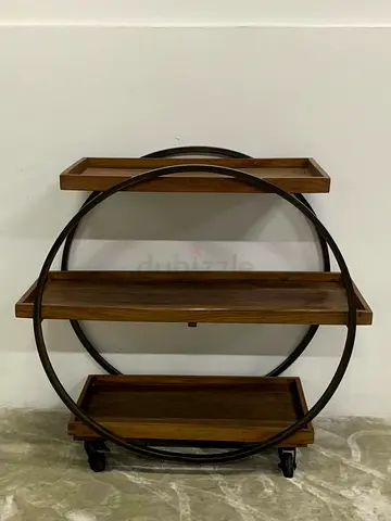 Charlotte 3-Tier Serving Trolley