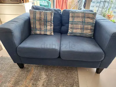 Two and three seater sofa with console is for free