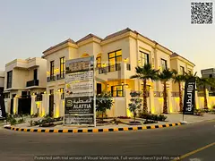 Villa for sale opposite a garden, including registration fees, electricity, water and air conditioni