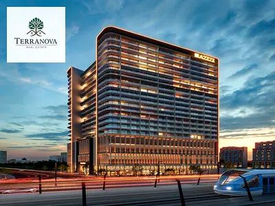 شقة استوديو فندقية مفروشة | عزيزي أريان | إطلالة على المسبح والمدينة