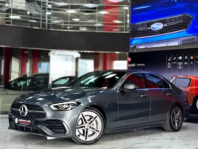 2024 MERCEDES-BENZ C200 PREMIUM AMG | GCC SPECS  | UNDER WARRANTY | LOW KM