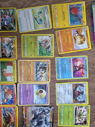 Collection of Pokemon Trading Cards - Single/Commons Mix