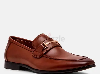 Steve madden shoes / Brown Leather Mens Loafers - Stylish Dress Shoes