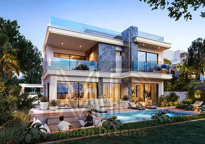 6BR WATER FACING VILLA || ISLAND COMMUNITY || BEST LAYOUT