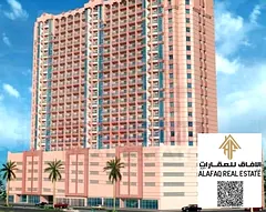 Apartment for sale in Al Nuaimiya Tower C Ajman 2BR spacious unit open view prime location near Shei