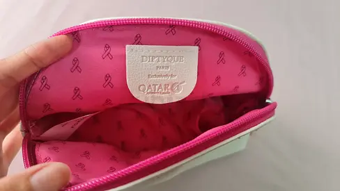 Limited Edition Qatar Business Class DIPTYQUE pouch