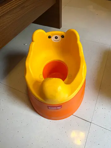Used Cute Bear Toddler Potty Chair - Easy to Clean