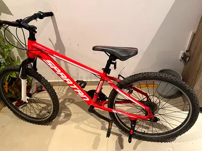 Red Spartan Mountain Bike - Good Condition