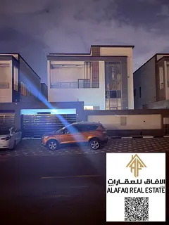 Brand new villa for rent in Al Helio 2 Ajman 4 bedrooms majlis hall spacious land modern design grea