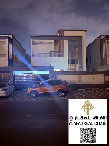 فيلا للإيجار أول ساكن في الحليو 2 عجمان 4 غرف ومجلس وصالة مساحة كبيرة تصميم راقي وسعر مميز للعائلات