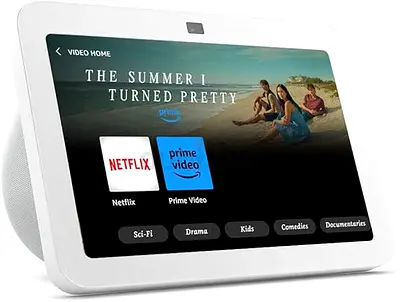 Echo Show 8 | 3rd generation, HD smart touchscreen with spatial audio, smart home hub (Boxed)