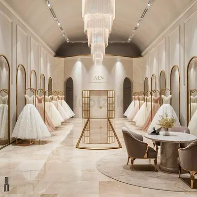 Bridal Boutique Fit-Out | Bridal Shop Renovation and 3D Designing