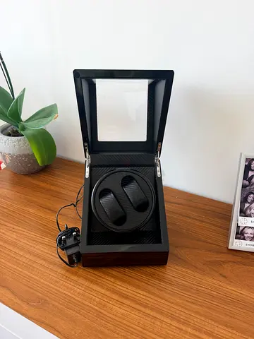 Automatic Watch Winder Box for Two Watches — Like New