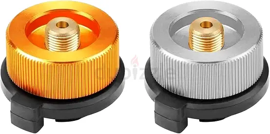 Gas Cartridge Adapter, BBQ Barbecue Pierce Cartridge Adapter, Gas Cooker Adapter, Valve Cart