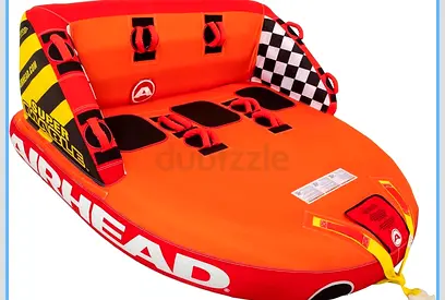 Airhead Inflatable 3-Person Towable Tube — Excellent Condition