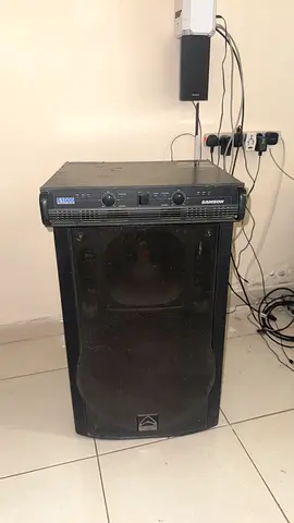 500W Speaker and Amplifier for sale