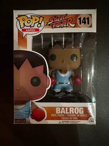 Funko Pop! Games #141 Balrog (Street Fighter) - Games