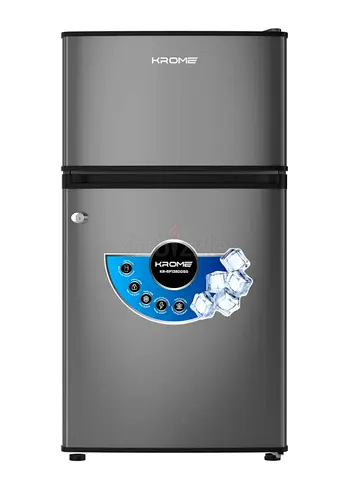 KROME 138L Double Door Refrigerator- 1 Year Warranty