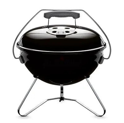Portable charcoal kettle grill — compact tabletop BBQ