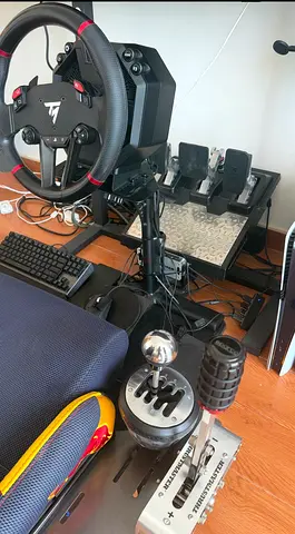 Complete setup shifter(TH8)hB(TSS) for PC  PS5 including T598 wheel base with load cell