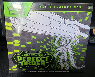 Pokemon TCG Elite Trainer Box - Mega Evolution Perfect Order (Sealed)