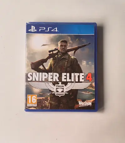 Sniper Elite 4 (PS4) - Complete Case,game disc and in Good Condition